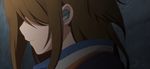  brown_hair earphones from_side nikaidou_mari screencap solo taimadou_gakuen_35_shiken_shoutai 