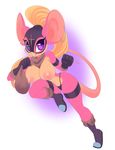  2015 anthro breasts female mammal mouse navel nipples purple_eyes rodent sif solo 