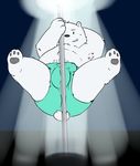  bear bulge clothing dancing graft_(artist) ice_bear male mammal polar_bear pole pole_dancing solo underwear we_bare_bears 
