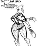  2015 anthro anthrofied areola cleavage clothed clothing coco_pommel_(mlp) english_text equine friendship_is_magic horse jrvanesbroek legwear mammal miniskirt monochrome my_little_pony piercing pony reporter sketch solo stockings text 