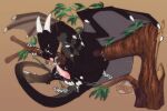 black_body black_fur black_pawpads bodily_fluids claws cocodrops_(artist) cum cumshot dragon ejaculation feral finger_claws fur furred_dragon furred_scalie genital_fluids genitals horn male masturbation membrane_(anatomy) membranous_wings mythological_creature mythological_scalie mythology orgasm pawpads penile penile_masturbation penis pink_penis pink_tongue precum scalie solo toe_claws tongue white_claws white_horn wings