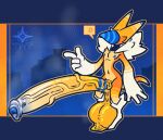 anthro balls big_balls big_penis blue_glans darkner deltarune emoticon erection foreskin genitals glans hi_res huge_balls huge_penis hyper hyper_balls hyper_genitalia hyper_penis kokoro-doll male musk musk_clouds orange_body orange_penis penis solo undertale_(series) unretracted_foreskin vein veiny_penis werewerewire