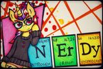  2015 clothing cutie_mark equine eyewear female friendship_is_magic glasses horn humor kaboderp mammal moondancer_(mlp) my_little_pony nerd panties pun solo sweater underwear unicorn 