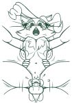 anthro areola balls big_breasts bimm biped blush blush_lines bodily_fluids breasts cheek_tuft domestic_cat duo ear_piercing erection eyebrows facial_tuft felid feline felis female female_penetrated genital_fluids genitals hair hi_res looking_at_viewer looking_pleasured low-angle_view male male/female male_penetrating male_penetrating_female mammal mighty_magiswords motion_lines navel nipples nude open_mouth penetration penile penile_penetration penis_in_vagina piercing pubes redout sex simple_background sketch teeth tongue tuft vaginal vaginal_fluids vaginal_penetration vulva whiskers white_background worm&#039;s-eye_view