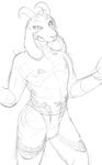  asriel_dreemurr balls caprine clothing custard_apples fur goat horn long_ears male mammal monster solo undertale underwear video_games 