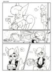 2025 after_shower animal_genitalia animal_penis anthro areola big_breasts big_tail binoculars biped blush blush_lines breasts caitlyn_(swordfox) cleavage clothed clothing comic crossover erection exclamation_point eyewear eyewear_on_head fallout fallout:_pca female fluffy fluffy_tail generation_4_pokemon generation_6_pokemon genitals goggles goggles_on_head gun gynomorph hi_res holding_object idena_(swordfox) intersex jacket medium_breasts meowstic microsoft neck_tuft nintendo nipples pachirisu penis pip-boy pokemon pokemon_(species) pokemorph question_mark ranged_weapon rifle riley_(s-nina) rosy_cheeks s-nina solo sound_effects spiked_tail spikes spikes_(anatomy) tail topwear towel towel_only tuft weapon