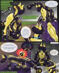 2024 blos_drone caught_in_the_act comic drone gag gagged generation_4_pokemon goo_transformation hi_res hypnosis inner_monologue laboratory latex lucario male mind_control nintendo null_bulge panicking plug_insertion pokemon pokemon_(species) riggedreded rubbing scientist stealing text thinking toy transformation von_(jsdk)