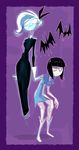  bat black_hair booths clothed clothing creepy_susie duo female floating ghost ghoul_school gloves hair herny human hunched_over mammal multicolored_hair not_furry phantasma_phantom ribbons short_hair spirit the_oblongs 