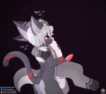 absurd_res anal anal_penetration animal_genitalia animal_penis asian_mythology bakeneko blush bodily_fluids canine_genitalia canine_penis claws cum cum_inside east_asian_mythology fangs felid feline fur fur_markings genital_fluids genitals hair hexous_kenogami hi_res humanoid_genitalia humanoid_penis iradeon japanese_mythology lifting_partner male male/male mammal markings mythology penetration penis red_eyes sean_(senz) senz simple_background tail teeth text thrusting tongue tongue_out white_hair yokai