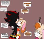 angry cream_the_rabbit dialogue female group male male/female parenting sega shadow_the_hedgehog sonic_the_hedgehog_(series) soulyagami64 trio vanilla_the_rabbit