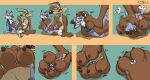 2020 3_toes 4_fingers anthro anthro_on_anthro between_feet big_feet biped black_nose blue_clothing blue_shirt blue_topwear body_size_growth bottle bottomless bottomless_anthro bottomless_male brown_body brown_claws brown_finger_claws brown_fur brown_toe_claws canid canine canis claws closed_smile clothed clothed_anthro clothed_male clothing comic container countershade_face countershade_feet countershade_fur countershade_torso countershading coyote digital_drawing_(artwork) digital_media_(artwork) dipstick_ears duo ear_markings ear_piercing ear_stud english_text entwined_toes extreme_size_difference eye_contact eyebrows eyes_closed featureless_chest featureless_crotch feet feet_together finger_claws fingers foot_fetish foot_grab foot_hug fur grey_body grey_fur hand_on_another&#039;s_foot happy hi_res holding_bottle holding_container holding_object humanoid_hands inner_ear_fluff larger_anthro larger_male long_ears looking_at_another looking_at_foot looney_tunes macro macro_anthro macro_male male male/male male_anthro mammal mouth_closed multicolored_body multicolored_ears multicolored_fur narrowed_eyes nude nude_anthro nude_male onomatopoeia open_clothing open_shirt open_topwear piercing pill_bottle pink_tongue plantigrade rolled_up_sleeves shaded shirt signature simple_background sitting sitting_on_ground size_difference size_transformation smaller_anthro smaller_male smile smiling_at_another smiling_at_each_other sound_effects tail tan_body tan_countershading tan_eyebrows tan_fur tan_inner_ear teaselbone teaselbone_(character) teeth text toe_claws toe_hug toes tongue tongue_out toony topwear transformation tuft two_tone_body two_tone_fur underfoot warner_brothers white_body white_claws white_countershading white_eyebrows white_finger_claws white_fur white_inner_ear white_toe_claws wile_e._coyote wolf yellow_sclera
