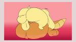2d_animation anal anal_penetration animated anthro anthro_on_anthro anthro_penetrated anthro_penetrating anthro_penetrating_anthro anus backsack balls bat big_balls big_butt big_penis butt canid canine canis chikn_nuggit chikn_nuggit_(chikn_nuggit) colored domestic_dog duo eastern_red_bat erection frame_by_frame from_front_position genitals hi_res interspecies male male/male male_on_bottom male_on_top male_penetrated male_penetrating male_penetrating_male mammal mating_press nobodyshouse on_bottom on_top onyn_ring_(chikn_nuggit) orange_body penetration penile penile_penetration penis penis_in_ass penis_size_difference pink_background sex simple_background small_balls small_penis text thick_thighs wide_hips yellow_body