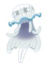  absurdres animal_focus artist_request full_body highres jellyfish nihilego no_humans official_art pokemon pokemon_(creature) pokemon_focus pokemon_sm see-through_body solo tentacles third-party_source transparent_background 
