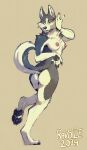 2024 4_toes 5_fingers anthro areola artist_name athletic athletic_anthro athletic_female biped black_nose black_pawpads blue_eyes breasts brown_eyes butt canid canine canis cheek_tuft chest_tuft claws digitigrade domestic_dog facial_tuft feet female finger_claws fingers fluffy fluffy_tail fur grey_body grey_claws grey_fur heterochromia hi_res husky inner_ear_fluff looking_back mammal multicolored_body multicolored_fur neck_tuft nipples nordic_sled_dog nude on_one_leg open_mouth pawpads paws pink_nipples pose presenting raised_paw raised_tail ravoilie rear_view seductive shaded simple_background smile snout solo spitz standing suggestive sylvia_sobaka tail tan_background text thick_thighs toe_claws toes traditional_media_(artwork) tuft two_tone_body two_tone_fur warm_colors white_body white_fur wide_hips
