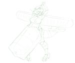 2022 aircraft airplane anthro avia_b-534 belly big_belly biplane clothing female living_aircraft living_machine living_vehicle machine navel nipple_outline object_vore shirt sketch solo stretching_arms stuffing tank_top topwear vehicle vore wymin zdeni_(top_kek_m9)
