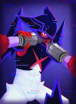 2025 armor belly black_chest bodily_fluids brawlhalla clothing computer_virus_(species) dark_elf digital_creature disembodied_hand dominant dominant_female dominant_pov drooling drooling_tongue duo elf featureless_crotch female female_pov first_person_view gauntlets glitch gloves gradient_background handwear hi_res hidden_character highlights_(coloring) long_tongue looking_pleasured male male/female mouth_play offscreen_character offscreen_dominant offscreen_human oopsie_ivy pupils purple_arms purple_background purple_highlights ransom_(brawlhalla) red_pupils red_sclera red_sleeves red_teeth red_tongue saliva sharp_teeth simple_background solo_focus stalker_(brawlhalla) submissive submissive_male tears tears_of_pleasure teeth tongue tongue_out white_belly white_eyes white_legs
