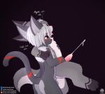 absurd_res anal anal_penetration animal_genitalia animal_penis asian_mythology bakeneko blush bodily_fluids canine_genitalia canine_penis claws cum cumshot east_asian_mythology ejaculation fangs felid feline fur fur_markings genital_fluids genitals hair hexous_kenogami hi_res humanoid_genitalia humanoid_penis iradeon japanese_mythology lifting_partner male male/male mammal markings mythology penetration penis red_eyes sean_(senz) senz simple_background tail teeth text thrusting tongue tongue_out white_hair yokai