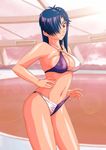  1girl bikini breasts female highres himoo_yuina indoors solo swimsuit tokimeki_memorial 