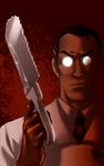  bonesaw evil gleam red saw sneer team_fortress_2 the_medic 