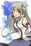  bad_id bad_pixiv_id bangs dango_(airdanngo) kochiya_sanae long_hair looking_at_viewer solo touhou 