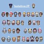  6+girls a-chan_(hololive) ahoge akai_haato aki_rosenthal animal_ears azki_(3rd_costume)_(hololive) azki_(hololive) black_hair blonde_hair blue_background blue_hair brown_hair carrot_hair_ornament cat_ears cat_tail commentary_request copyright_name costume_request crow_(la+_darknesss) crown dog_ears dog_tail dot_vikky everyone flower food-themed_hair_ornament fox_ears glasses grey_hair hair_flower hair_ornament hakui_koyori harusaki_nodoka hat himemori_luna hololive horns hoshimachi_suisei hoshimachi_suisei_(1st_costume) inugami_korone kazama_iroha minato_aqua minato_aqua_(1st_costume) momosuzu_nene multiple_girls murasaki_shion nakiri_ayame natsuiro_matsuri nekomata_okayu omaru_polka omaru_polka_(1st_costume) ookami_mio ookami_mio_(1st_costume) oozora_subaru oozora_subaru_(1st_costume) pink_hair pirate_hat pixel_art pointy_ears purple_hair red_hair roboco-san sakamata_chloe sakura_miko shirakami_fubuki shiranui_flare shirogane_noel shishiro_botan simple_background tail takane_lui tokino_sora tokoyami_towa tsunomaki_watame twintails usada_pekora usada_pekora_(1st_costume) virtual_youtuber white_hair witch_hat wolf_ears yozora_mel yukihana_lamy yuzuki_choco yuzuki_choco_(1st_costume) 