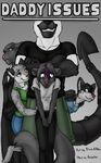  anthro being_watched blackkitten comic cub daughter father feline grin group interspecies male male/male mammal panther parent shadow shads son teeth the_shadow_of_light ubaya young 