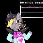  &lt;3 aero armor classy clothing cosplay costume crossover earth_pony equine fan_character feral friendship_is_magic hair horse lazerblues mammal mettaton multicolored_hair my_little_pony ponification pony solo undertale video_games 