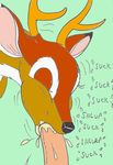  ambiguous_gender cervine deer fellatio mammal mike_sherman oral penis sex 