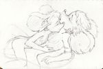  2014 2015 anthro blush butt couple cub cuddling cute duo embrace eyes_closed friendship fur group hair horn kissing love luxor lying male male/male mammal monochrome mouse noxor nude paws relationship rodent romantic simple_background sniffing tender tongue twymouse undressed white_background young 