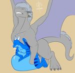  cum cum_inflation dragon excessive_cum freckles_(artist) inflation male male/male size_difference tabra tagme 
