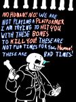  bone english_text sans_(undertale) skeleton sweat text undertale video_games 