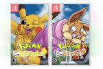  balls big_balls big_penis bodily_fluids bulge cock_vore cum eevee esrb esrb_rating feet generation_1_pokemon genital_fluids genitals hi_res huge_balls huge_penis hyper hyper_balls hyper_genitalia hyper_penis male nintendo paws penile penis pikachu pokemon pokemon_(species) roco senbiku soft_vore video_games vore 