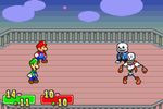  2015 animated animated_gif bone brothers clothing crossover gloves hat hood hoodie human luigi mammal mario mario_&amp;_luigi mario_and_luigi_(series) mario_bros multiple_boys nintendo papyrus_(undertale) parody sans sans_(undertale) scarf sibling skeleton super_mario_bros. superstar_saga undertale video_games 