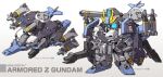  alternate_color armor beam_cannon beam_rifle blue_eyes chibi color_variation commentary_request double_beam_cannon energy_gun full_armor glowing glowing_eye gun gundam hyper_mega_launcher mecha mecha_focus missile missile_pod mobile_suit no_humans redesign reference_sheet robot science_fiction sd_gundam shoulder_cannon standing susagane v-fin wave_rider weapon white_background zeta_gundam zeta_gundam_(mobile_suit) 