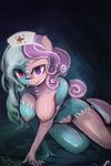  breasts equine female friendship_is_magic halloween holidays horse lumineko mammal my_little_pony nurse nurse_screw pony screw_loose_(mlp) screwball_(mlp) stitches 