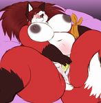  anthro anus big_breasts breasts brown_hair canine chubby dildo female fox gillpanda hair long_hair mammal masturbation nude pussy pussy_juice saliva sex_toy solo spread_legs spreading thick_thighs tongue tongue_out wide_hips 