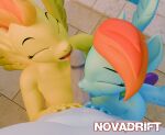 3d_(artwork) anthro anthrofied blender_(artwork) blender_cycles_(artwork) blue_body breasts collaborative collaborative_fellatio collaborative_oral collaborative_sex digital_media_(artwork) equid equine erection eyes_closed feathered_wings feathers fellatio female friendship_is_magic genitals group group_sex hair hasbro horse humanoid_genitalia humanoid_penis licking male male/female mammal multicolored_hair my_little_pony mythological_creature mythological_equine mythology novadrift nude oral pegasus penile penis penis_lick pony rainbow_dash_(mlp) rainbow_hair sex smile soarin_(mlp) spitfire_(mlp) threesome tongue tongue_out trio wings wonderbolts_(mlp) yellow_body yellow_feathers