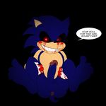  anus balls blood english_text jerseydevil male penis presenting presenting_anus smile solo sonic.exe sonic_(series) sonic_the_hedgehog text 