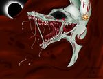  blood drooling eclipse equine feral hair holliday_(artist) horse long_hair mammal my_little_pony open_mouth saliva sharp_teeth solo suirano teeth tongue undead zombie 