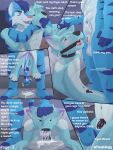  2026 abs all_fours anal anal_penetration animal_genitalia anthro anthro_on_anthro anthro_penetrated anthro_penetrating anthro_penetrating_anthro bdsm bedroom big_dom_small_sub blue_body blue_eyes blush blush_lines bodily_fluids bondage bound bowl canid canine canis chastity_cage chastity_device claws collar comic container cum cum_drip cum_from_ass cum_in_ass cum_in_bowl cum_in_container cum_in_mouth cum_inside cum_on_face cum_string curling_toes dialogue digital_drawing_(artwork) digital_media_(artwork) dominant dominant_anthro dominant_male drinking drinking_cum drinking_urine dripping duo ejaculation english_text feet felid finger_in_mouth foot_fetish foot_on_balls foot_on_head foot_play forced forced_oral from_behind_position fur gag genital_fluids genitals hair hair_grab hand_in_mouth hi_res humiliation kneeling leg_cropped_sex looking_at_another male male/male male_penetrated male_penetrating male_penetrating_male mammal muscular muscular_anthro muscular_male neck_grab nude nude_anthro nude_male open_mouth oral pantherine paws pecs peeing peeing_in_mouth peeing_on_another penetration penis pet_bowl petplay poofy_enigma pubes red_eyes red_penis ring_gag roleplay rough_sex sex sheath size_difference standing standing_sex submissive submissive_anthro submissive_male tail text tiger tongue tongue_out touching_hair urine urine_in_mouth urine_stream watersports wearing_chastity_cage wearing_chastity_device wheatleyy wolf 