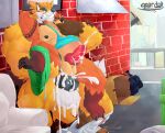 2023 aj_the_fox alley anal anal_orgasm anal_penetration animal_genitalia animal_penis anthro anthro_on_anthro anthro_penetrated anthro_penetrating anthro_penetrating_anthro bag ball_size_difference balls bareback barefoot belly biceps big_balls big_belly big_dom_small_sub big_knot big_muscles big_penis black_pawpads blue_clothing blue_shirt blue_tank_top blue_topwear bodily_fluids bottomless bottomwear bottomwear_around_one_leg bottomwear_down box brick_wall brown_body brown_fur building canid canine canine_genitalia canine_penis carrying_another claws clenched_teeth clothed clothing clothing_around_one_leg concrete container cum cum_in_ass cum_inflation cum_inside cum_on_balls cum_on_own_balls cum_on_own_penis cum_on_penis cum_on_self cum_splatter cumshot digital_media_(artwork) dominant duo ejaculation erection eyebrows feet finger_claws finger_in_mouth fox fur furniture genital_fluids genitals gloves_(marking) grandall_(artist) green_bottomwear green_clothing green_shorts hair hand_behind_head hand_on_arm hand_on_leg hand_on_thigh hands-free hi_res house huge_balls huge_muscles huge_penis inflation ken_miller_(kevzyp) knot knot_size_difference larger_anthro larger_male leg_markings looking_pleasured male male/male male_penetrated male_penetrating male_penetrating_male mammal markings multicolored_body multicolored_fur muscular muscular_anthro muscular_male narrowed_eyes nipples orange_body orange_fur orgasm outside pants pants_around_one_leg pants_down partially_clothed pawpads pecs penetration penile penile_penetration penis penis_in_ass penis_size_difference red_body red_fox red_fur reverse_stand_and_carry_position rough_sex sex shirt shorts shorts_around_one_leg signature size_difference smaller_anthro smaller_male smile socks_(marking) sofa soles standing standing_sex tank_top tattoo teeth thick_penis thick_thighs toe_claws tongue tongue_out topwear trash trash_bag true_fox tuft wall_(structure) white_bottomwear white_claws white_clothing white_shorts window