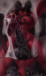 absurd_res animal_genitalia animal_genitalia_on_humanoid animal_penis balls big_breasts black_balls black_hair black_penis black_pubes black_sclera bodily_fluids breasts cum cum_in_mouth cum_inside cum_on_viewer cum_string demon demon_humanoid dominant dominant_gynomorph dominant_intersex dripping equine_genitalia equine_penis erection fellatio_pov first_person_view forked_tongue genital_fluids genital_focus genitals gynomorph gynomorph_humanoid hair hi_res horn horned_humanoid humanoid humanoid_pointy_ears intersex intersex_humanoid long_tongue looking_at_viewer low-angle_view membrane_(anatomy) membranous_wings nipples open_mouth penis penis_focus pointy_ears pubes pupils red_body red_skin seraziel slit_pupils solo spade_tail submissive submissive_pov sweat sweaty_balls sweaty_breasts sweaty_genitalia tail tongue tongue_out winged_humanoid wings yellow_eyes zil'droxia_(high_speed_steel)