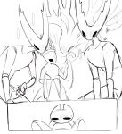  2026 2_horns 2_panel_comic 4_horns aged_up ambiguous/ambiguous ambiguous_gender anthro arthropod arthropod_taur black_eyes blush blush_lines bodily_fluids breath clothing daughter_(lore) digital_media_(artwork) elemental_creature erection evil_otter father_(lore) father_and_child_(lore) father_and_daughter_(lore) female_(lore) flora_fauna genitals group half_sister_(lore) heart_symbol hi_res holding_tentacle hollow_knight_(character) hollow_knight_(franchise) horn hornet_(hollow_knight) humanoid_genitalia humanoid_penis hunched_over imminent_orgy imminent_sex incest_(lore) insect insect_taur laugh legless looking_at_viewer lying male male/ambiguous male_(lore) masturbation mother_(lore) mother_and_child_(lore) multi_horn nonbinary_(lore) nude_anthro nude_taur on_back pale_king_(hollow_knight) parent_(lore) parent_and_child_(lore) parent_and_daughter_(lore) penile penile_masturbation penis plant pure_vessel_(hollow_knight) robe sibling_(lore) simple_background sketch smug spread_legs spreading stepdaughter_(lore) stepmother_(lore) stepmother_and_stepchild_(lore) stepmother_and_stepdaughter_(lore) stepparent_(lore) stepparent_and_stepchild_(lore) stepparent_and_stepdaughter_(lore) sweat sweatdrop taur team_cherry tentacles the_knight_(hollow_knight) treant tree vessel_(species) white_background white_body white_clothing white_eyes white_head white_lady_(hollow_knight) white_robe white_tentacles 