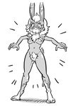  anthro breasts cervine crossgender denim_(artist) denim_(character) female hybrid invalid_tag lagomorph mammal pussy rabbit reindeer solo 