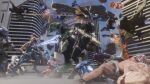  3d_(artwork) action_scene aircraft alien anthro armor avian avian_caruncle banshee_(halo) blood blue_blood bodily_fluids bodysuit breasts building city city_background clothing colored colored_blood day death digital_media_(artwork) digitigrade energy_shield energy_sword energy_weapon explosion face_covered feather_hair feathered_crest feathers female glowing glowing_eyes green_eyes group gun halo_(series) head_crest hi_res holding_gun holding_melee_weapon holding_object holding_ranged_weapon holding_submachine_gun holding_sword holding_weapon jiralhanae kig-yar male melee melee_weapon microsoft muzzle_flash non-mammal_breasts open_mouth pelican_(halo) plasma_pistol pseudo_hair pupils purple_blood ranged_weapon ruuhtian sangheili scalie shootout skinsuit sky slit_pupils spacecraft sword syn_cah synca t'vaoan tight_clothing unggoy unsc unusual_blood unusual_bodily_fluids vehicle weapon white_eyes xbox_game_studios yellow_body yellow_feathers 