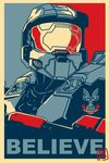  almightynabeshin barack_obama halo_(game) male_focus master_chief parody power_armor solo 