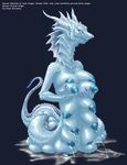  2015 antar_dragon breasts female looking_at_viewer multi_breast nipples nude reptile scalie snake solo 