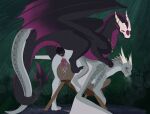 2026 absurd_res ahnrik_(gray-scales) anal anal_penetration animal_genitalia anus black_body black_penis blue_eyes bodily_fluids breath breeding_mount claws cum cum_drip cum_dripping_on_floor cum_in_ass cum_inside cum_on_own_penis cum_on_penis cum_on_self cum_string dragon dripping duo english_text european_mythology exclamation_point feet feral from_behind_position genital_fluids genital_slit genitals gradient_penis gradient_wings gray-scales grey_body grey_scales hi_res horn knot knotted_penis looking_at_another looking_at_partner looking_pleasured male male/male masturbation mouth_closed multicolored_penis mythological_creature mythological_scalie mythology open_mouth penetration penile penile_penetration penis penis_in_ass perching_position pink_eyes purple_body scales scalie sex shaking shy signature spikes spikes_(anatomy) spread_toes spread_wings surprised tail tail_hold tail_on_tail text toe_claws toes trembling trembling_penis virul western_dragon wings
