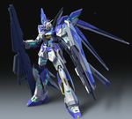  beam_rifle energy_gun funnels gsan gun gundam hi-nu_gundam mecha no_humans science_fiction weapon wings 