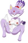  ahegao anthro balls big_breasts big_nipples blaze_the_cat breasts cum cumshot damian_hodge dickgirl fat_cock flaccid half-closed_eyes intersex looking_at_viewer navel nipples nude orgasm penis presenting presenting_penis simple_background smug solo sonic_(series) spread_legs spreading thick_thighs video_games 